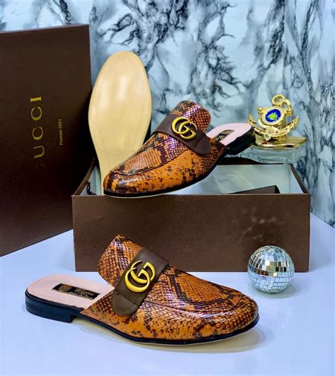 gucci half shoe slippers|gucci slippers diamond.